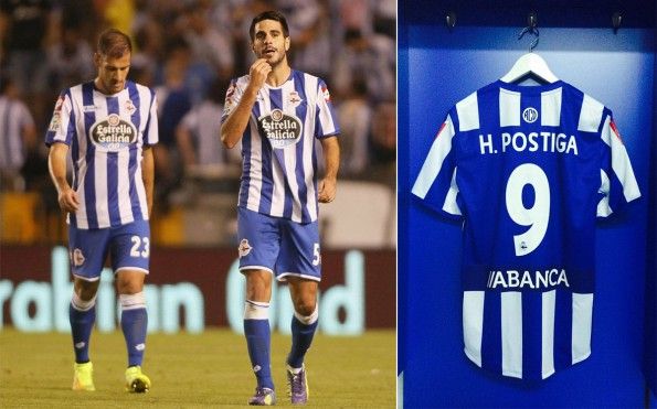 Deportivo La Coruna prima divisa 2014-2015