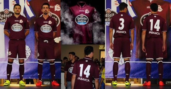 Terza maglia Deportivo La Coruna 2014-2015 