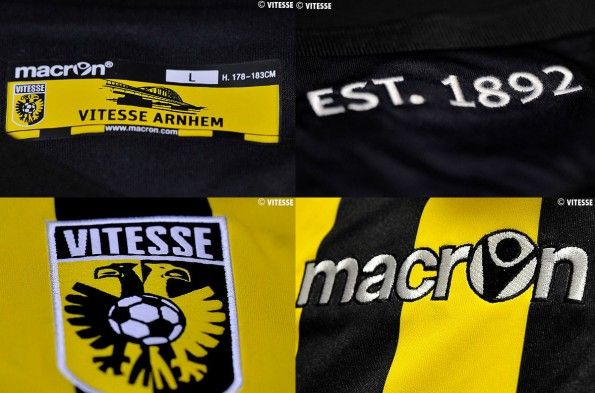 Dettagli maglia Vitesse 2014-15