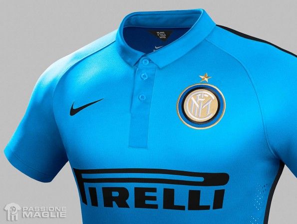 Inter terza maglia azzurra 2014-2015