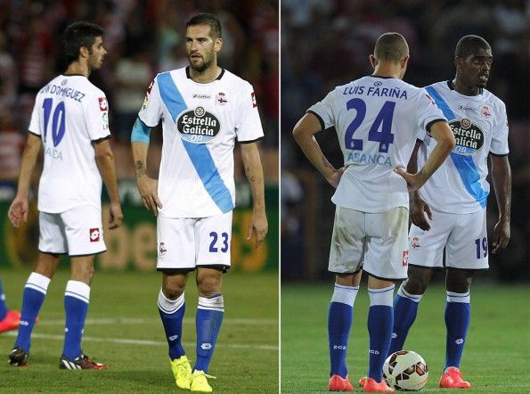 Seconda maglia Deportivo La Coruna 2014-15