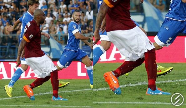 Maicon scarpini Nike Tiempo