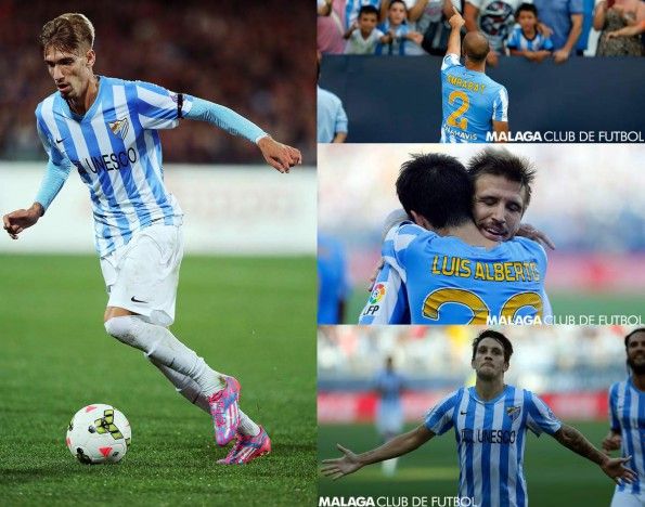 Malaga divisa casalinga 2014-2015
