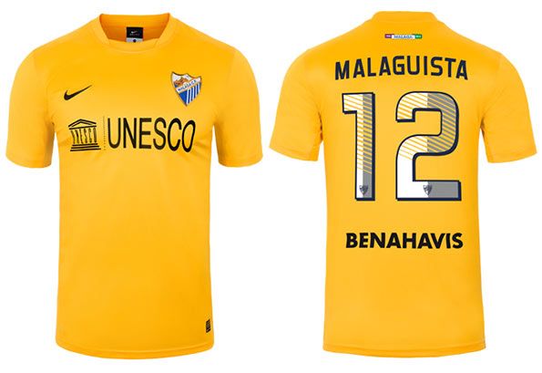 Terza maglia Malaga 2014-2015