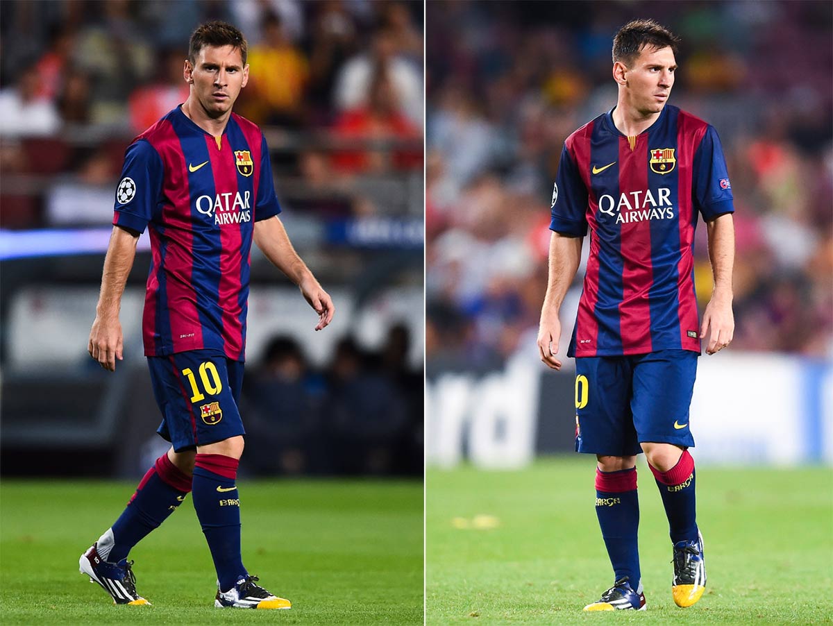 Le scarpe F50 Messi per la Champions League 2014-2015