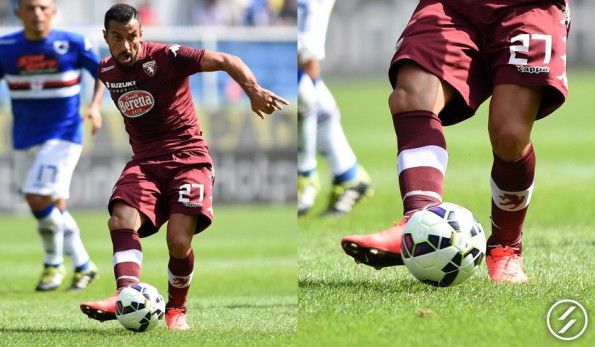 Quagliarella con le Vapor X di Nike