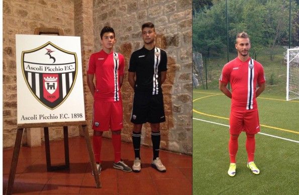 Maglie trasferta Ascoli 2014-2015