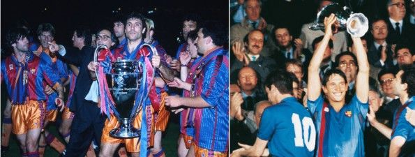 Barcellona Coppe europee 1992 e 1989