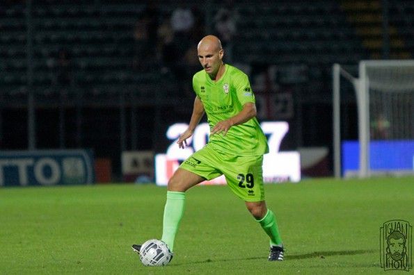 Seconda maglia Pro Vercelli 2014-2015 verde