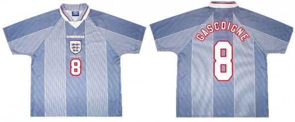 Maglia Inghilterra trasferta Europei 1996