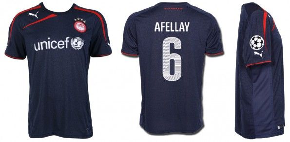 Seconda maglia Olympiakos 2014-15 Puma