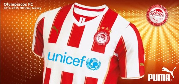 Olympiakos Puma home 2014-2015