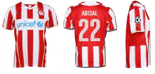 Maglia Olympiakos 2014-2015 Puma home