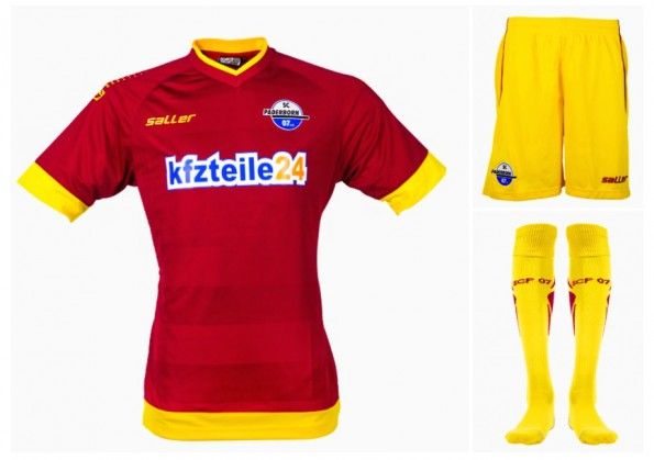 Seconda maglia Paderborn 2014-15
