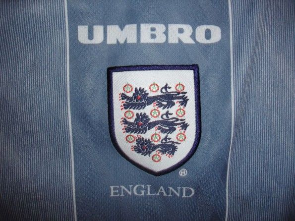 Stemma seconda maglia Inghilterra 1996