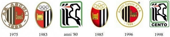 Stemmi Ascoli Calcio 1975-1998