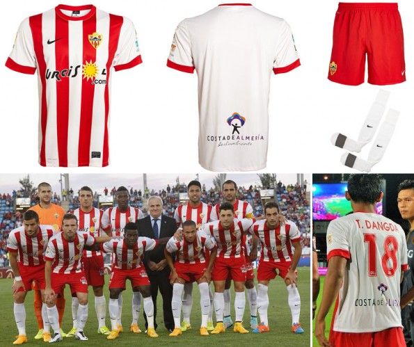 Prima maglia Almerìa 2014-2015