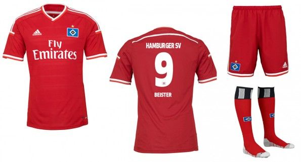 Amburgo terza maglia rossa 2014-2015