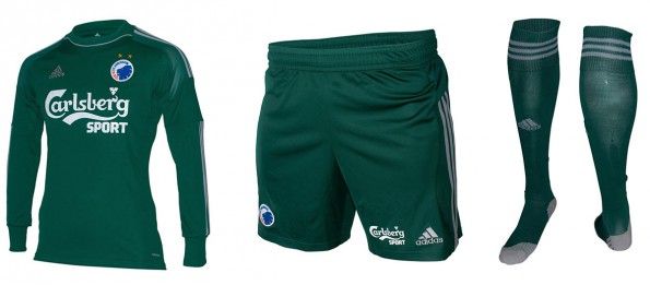 Copenhagen divisa portiere verde 2014-15