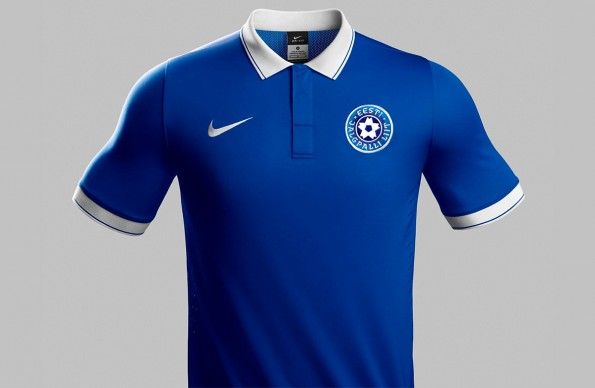 Maglia Estonia 2014-2016 home