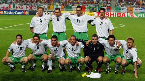 Seconda maglia Irlanda Mondiali 2002