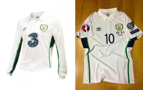 Ireland away shirt 2014-16 Umbro