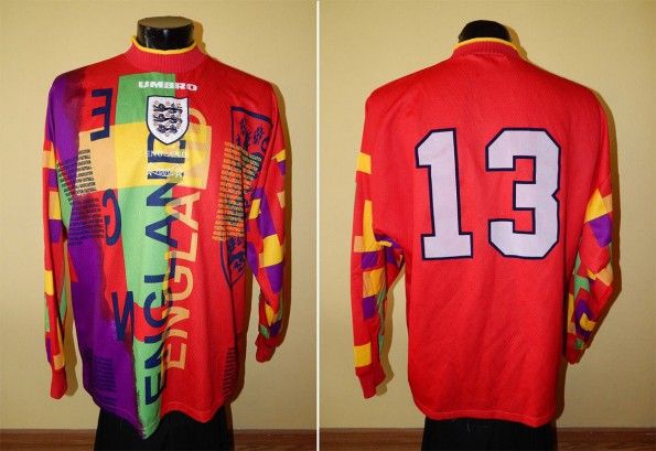Maglia portiere Inghilterra 1996 Umbro