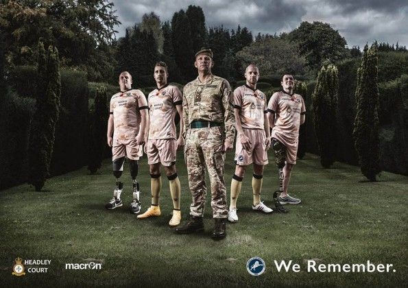 Millwall Commemorative Kit Camouflage 2014
