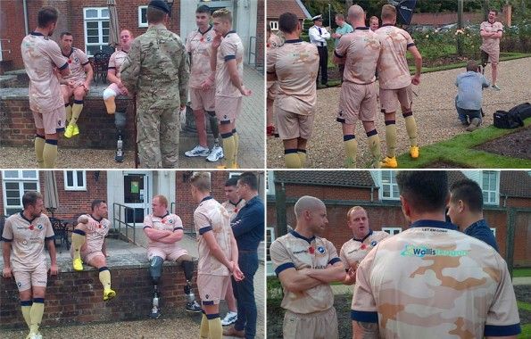 Kit Millwall commemorativo camouflage 2014