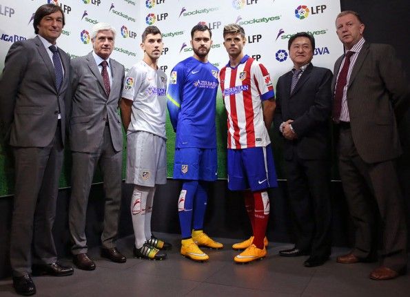 Presentazione Sockatyes Atletico Madrid