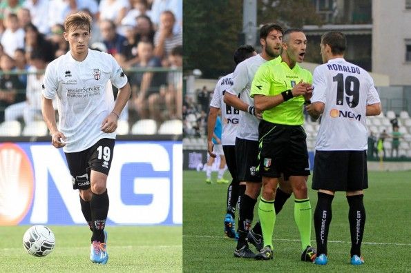 Maglia Pro Vercelli 2014-2015 casa