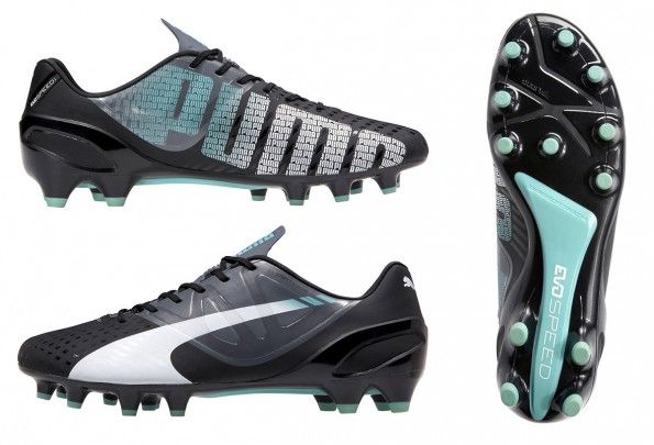 Scarpini evoSpeed 1.3 neri Puma