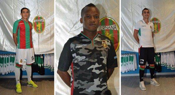 Ternana, kit 2014-2015 Macron