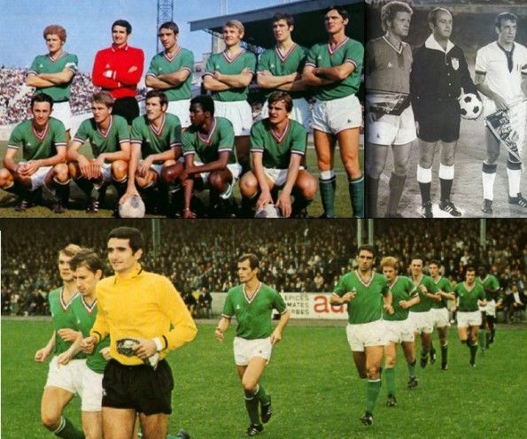 Saint'Etienne-Cagliari 1970-1971