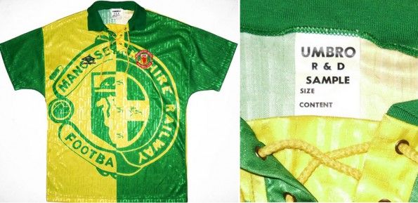 Prototipo terza maglia manchester United 1992-1994