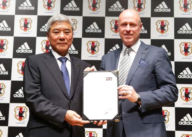 Rinnovo adidas Giappone sponsor tecnico