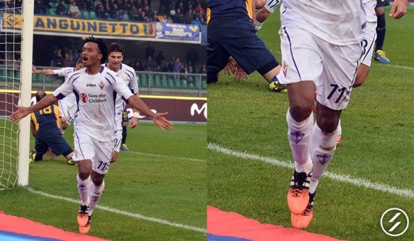Cuadrado (Fiorentina) adidas nitrocharge 1.0