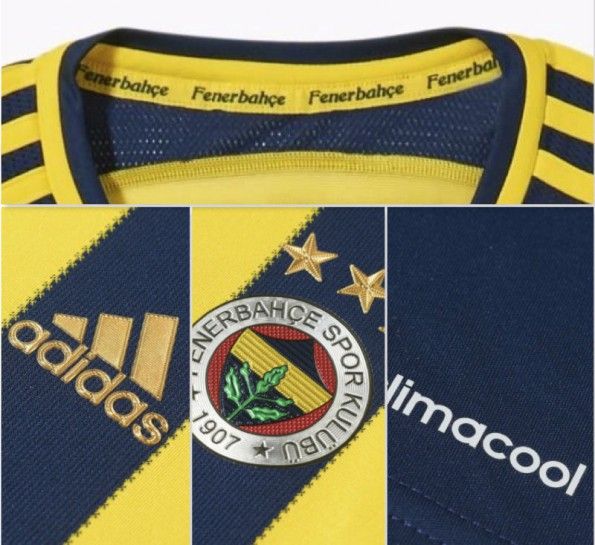Dettagli maglia Fenerbahce 2014-15