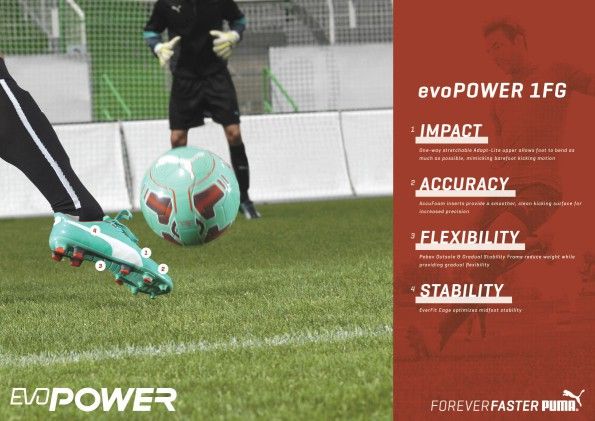 Caratteristiche scarpe evoPower