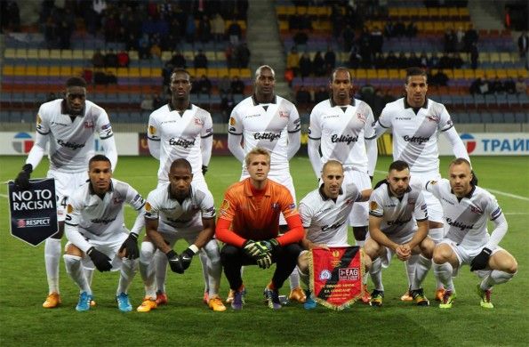 Kit Guingamp away Europa League 2014-15