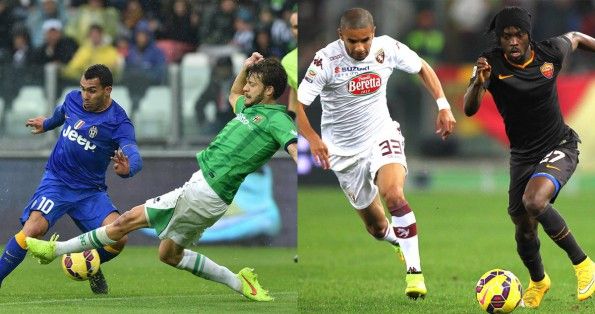 Le maglie discutibili in Juve-Parma e Roma-Torino