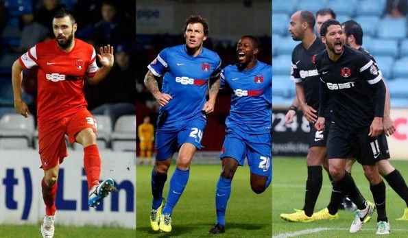 Kit Leyton Orient 2014-2015 Nike