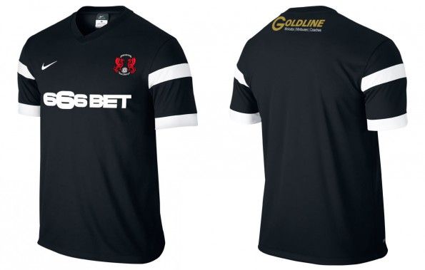Leyton Orient terza maglia nera 2014-15