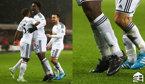 Wilfried Bony (Swansea) Nike Mercurial Vapor X CUSTOM