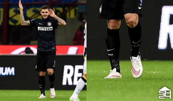 Icardi scarpe Hypervenom White