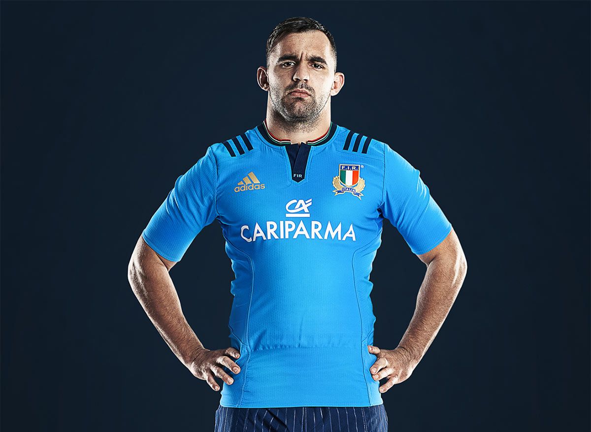 Maglia Italia rugby 6 Nazioni 2015, adidas sceglie azzurro e blu