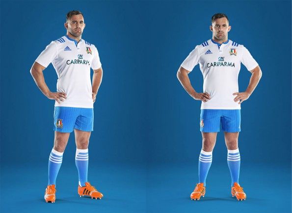 Seconda divisa Italia rugby 2015 adidas