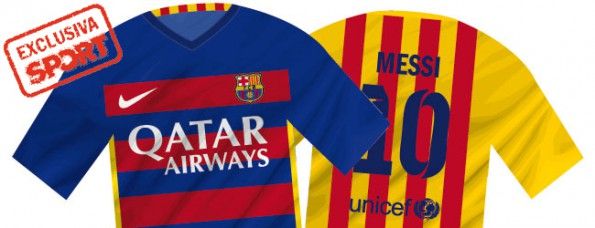 Anteprima maglie Barcellona 2015-2016