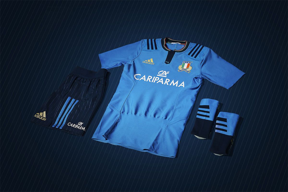 maglia adidas azzurra