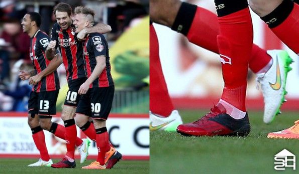 Brett Pitman (Bournemouth) adidas F50 adizero CUSTOM